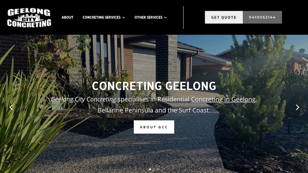 Geelong City Concreting - GCC