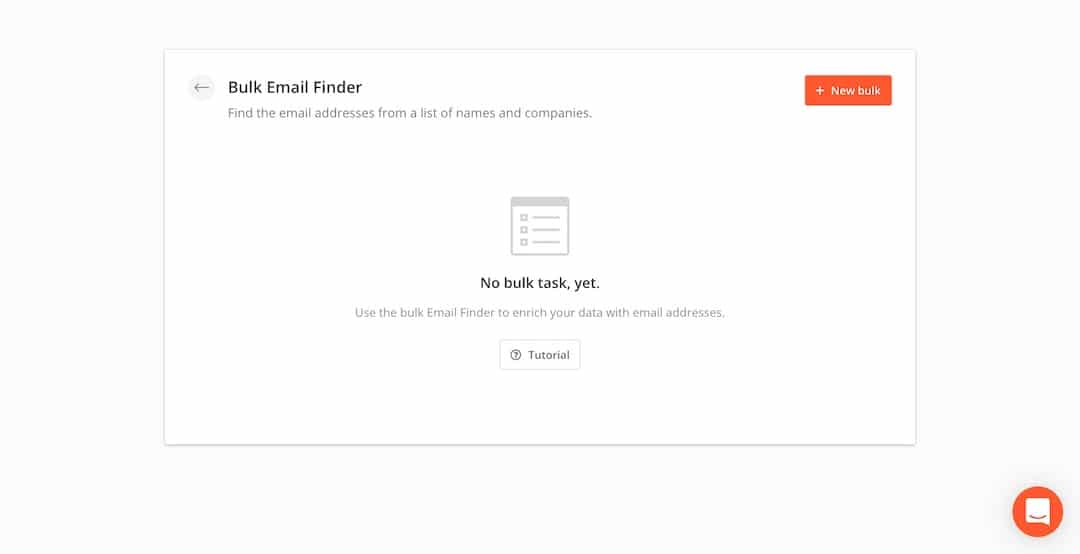 Hunter.io - Bulk Email Finder