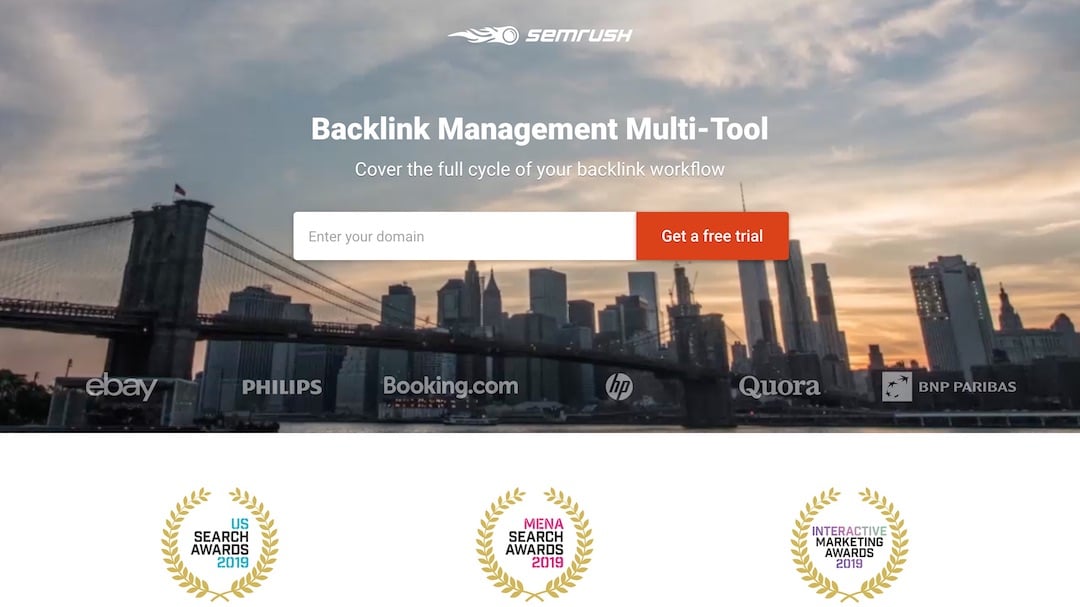 SEMrush - Backlink Software