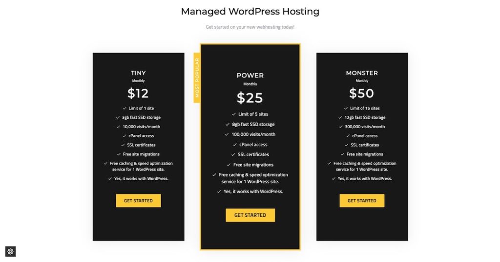 JohnnyVPS Pricing