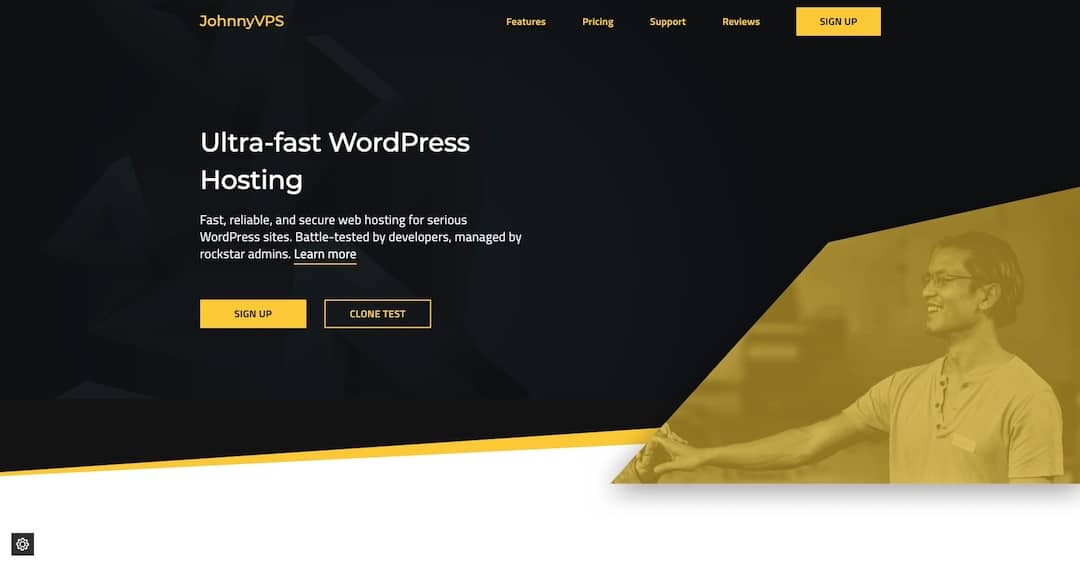 Ultra Fast WordPress Hosting - JohnnyVPS